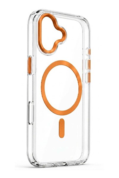 Generic Transparent protective case with colored frame compatible with iPhone...