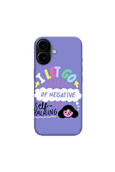 Other Apple Iphone 16 plus Let go Self talking Purple Colored Silicone TPU Θήκη