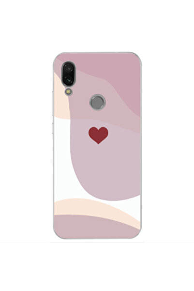 Other Xiaomi Redmi Note 7 Wavy Heart Transparent Silicone TPU Θήκη