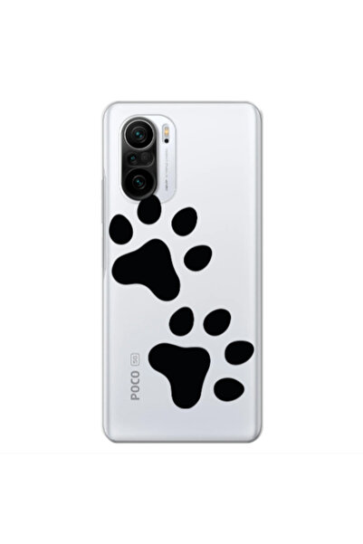 Other Xiaomi Poco F3 Paws Transparent Silicone TPU Θήκη
