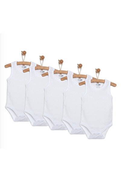 Kids Kingdom Cotton Wide Strap Baby Girl Bodysuit 5-Pack Export Surplus 100% ...