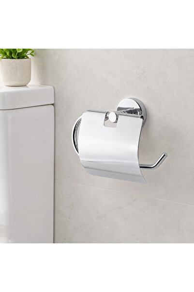 ÇELİK BANYO D10-042 - حامل ورق بغطاء واسع