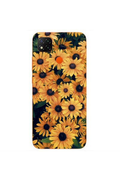 Other Xiaomi Redmi 9c Daisy Transparent Silicone TPU Θήκη