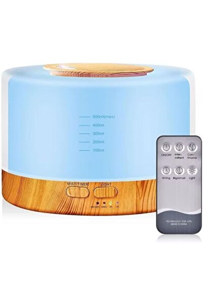 Arabest Essential Oil Diffuser,Aromatherapy Humidifier,500ml,7 Color LED Ligh...