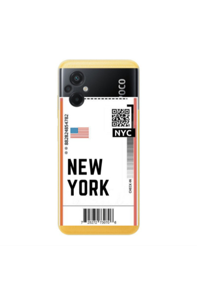 Other Xiaomi Poco M5 New York NYC Transparent Silicone TPU Θήκη