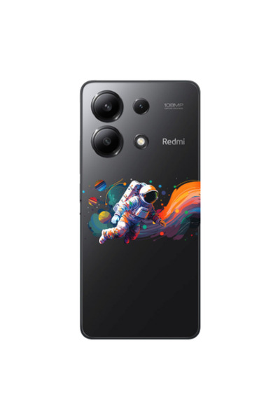 Other Xiaomi Redmi Note 13 4G Rainbow Space Transparent Silicone TPU Θήκη
