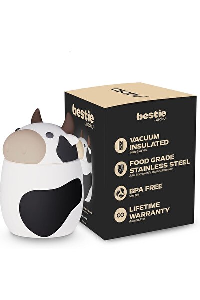 Asobu Θερμός Φαγητού Bestie Foodie 600 ml Αγελάδα