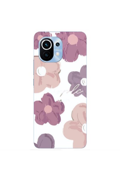 Other Xiaomi Mi 11 Flowers 2 Transparent Silicone TPU Θήκη