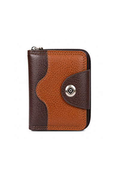 Lacoz BVETS Edition Premium PU Leather Card Holder Wallet with Zipper Coin Po...