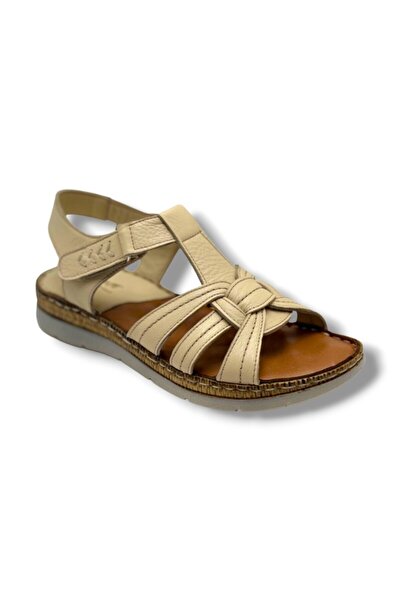 ELLANOR S-050-26 Genuine Leather Anatomical Sole Women's Sandals