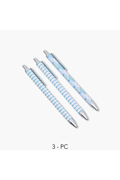 Lifestyle Ball Pen with Print - Set of 3