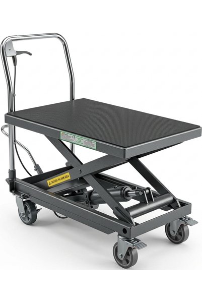 dorf 500 kg Tek Makaslı Platform Yük Taşıma Platformu
