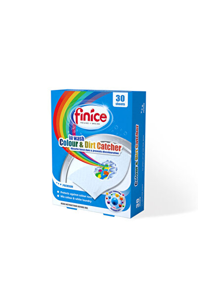 FINICE Color Capturing Wipes / Color Protecting Wipes 30 Wipes/Box