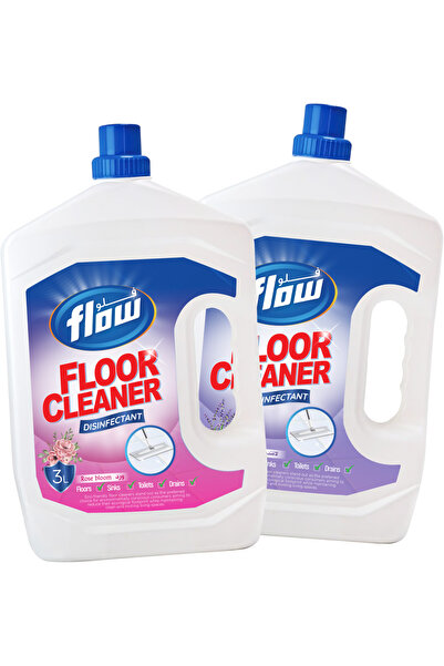 Flow Floor Cleaner & Disinfectant Rose 3L