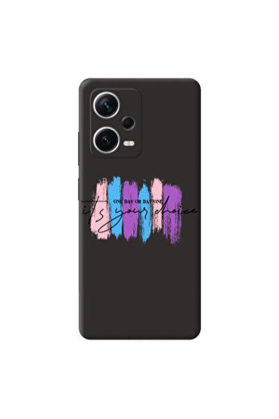Other Xiaomi Poco X5 One Day Or Day One Black Colored Silicone TPU Θήκη