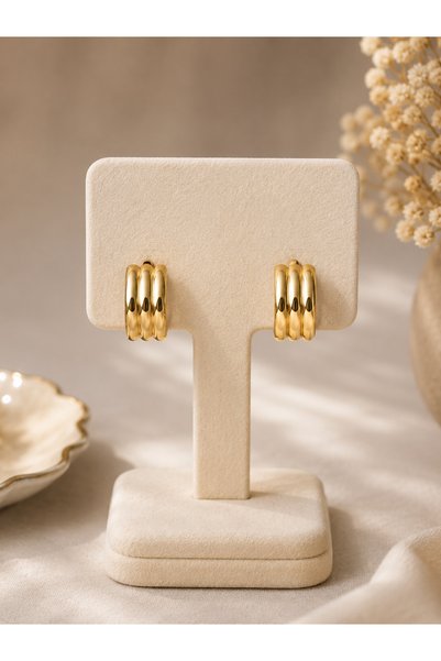 Genel Markalar 14K Gold Rengi Küpe