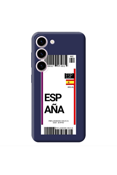Other Samsung S23 Espana Arrival Dark Grey Colored Silicone TPU Θήκη