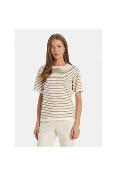 Luisa Spagnoli Γυναικείο T-Shirt 100402 CATTOLICA Μπεζ