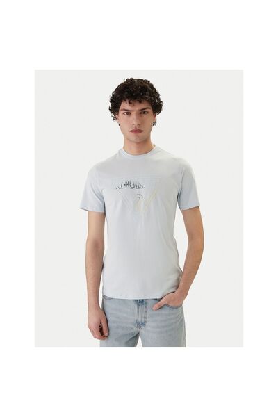 Guess Tricou bărbătesc M6GI11K2992 Albastru