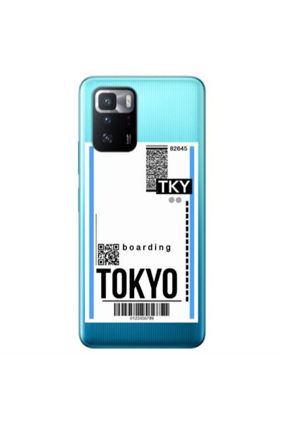 Other Xiaomi Poco X3 GT Tokyo Boarding Transparent Silicone TPU Θήκη