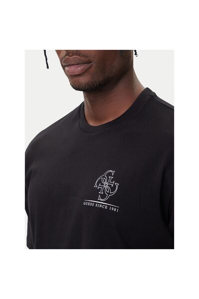 Guess Tricou bărbătesc M5BI56KBZV1 Negru