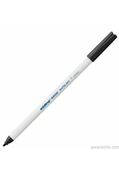 Edding 4600 Siyah Kumaş Boyama Kalemi (T-Shirt/Tekstil Pen)