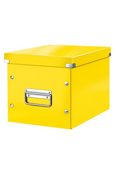 Leitz MEDIUM CUB CLICK&STORE BOX YELLOW