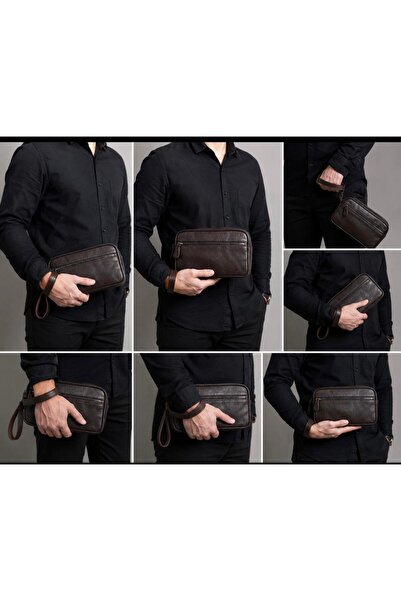 atter GENUINE LEATHER HANDBAG