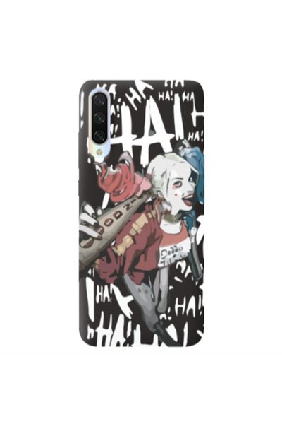 Other Xiaomi Mi 9 Lite Ha Ha Ha Black Colored Silicone TPU Θήκη