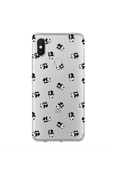 Other Xiaomi Redmi S2 Small Pandas Transparent Silicone TPU Θήκη