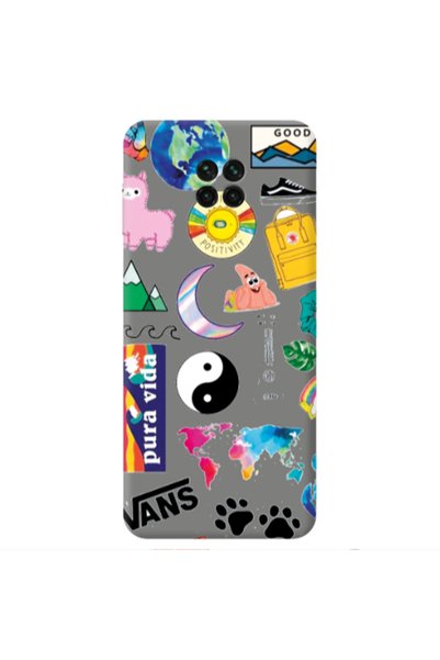 Other Xiaomi Redmi Note 9 Pro Vans Grey Colored Silicone TPU Θήκη