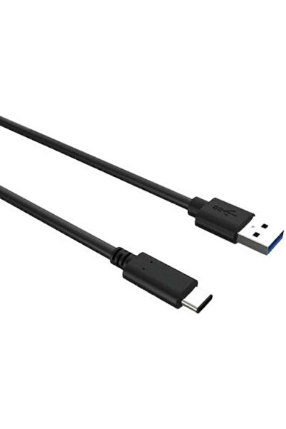 POWERTECH Καλώδιο USB 3.0 USB-C Αρσενικό - USB-A Μαύρο 1μ CAB-UC013