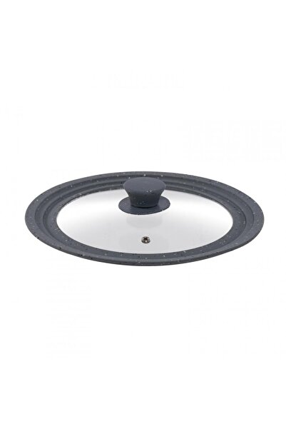 OEM Capac din sticla 22/24/26 cm, cu margine din silicon, ajustabil pe 3 dime...