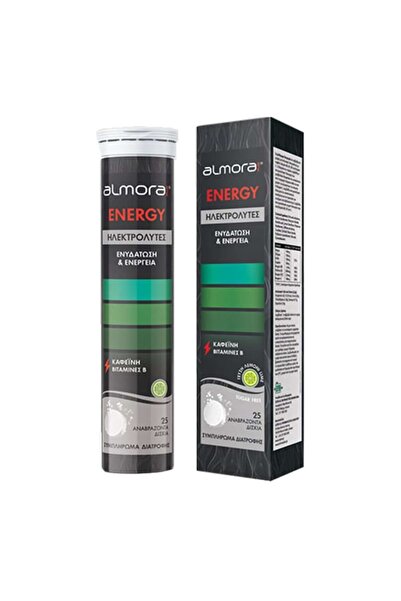 Almora Plus | Energy για Ενυδάτωση &amp; Ενέργεια Γεύση Λεμόνι | 25 Αναβράζον...