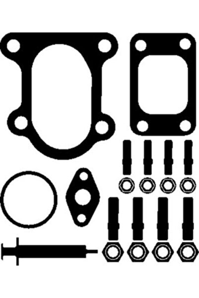 MAHLE Set de Asamblare Turbocompresor Mercedes Atego Atego 2 Cito (o 520) Uni...
