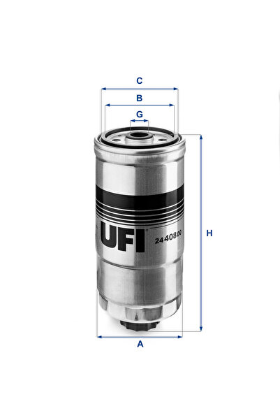UFI Filtru Combustibil Rvi Mascott Alfa Romeo 145 146 156 166 Fiat Brava Brav...