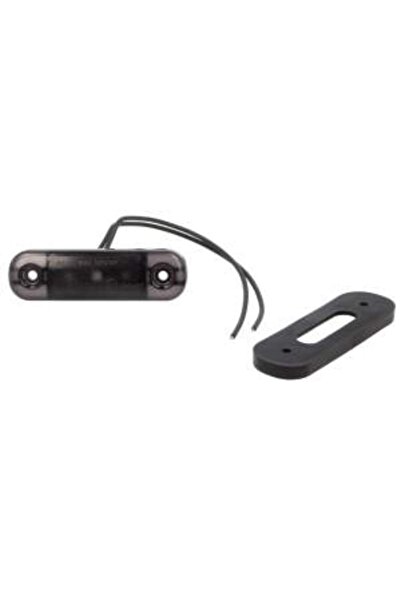 WAS Lampa Gabarit Dreapta/Stanga Forma: Oval Afumat/Rosu Led Inaltime 24mm La...