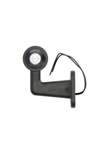 WAS Lampa Gabarit Dreapta Alb/Rosu Led pe Brat Scurt 12/24v (indoit/Curbat