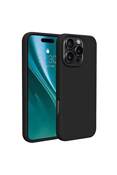 OEM Apple iPhone 16 Pro Max Μαλακή Σιλικόνη Μαύρο