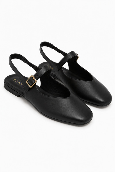 ERNİLA Jane Genuine Leather Women's Flats