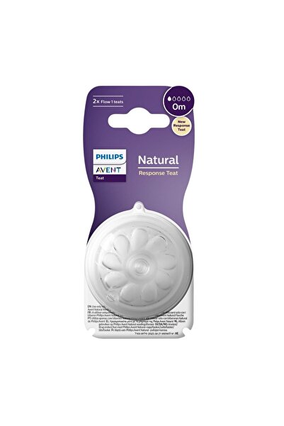 Philips Avent Avent | Response (SCY961/02) Θηλή Σιλικόνης 0m | 2τεμ