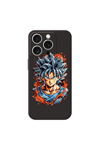 Other Apple Iphone 16 Pro Anime Goku Black Colored Silicone TPU Θήκη