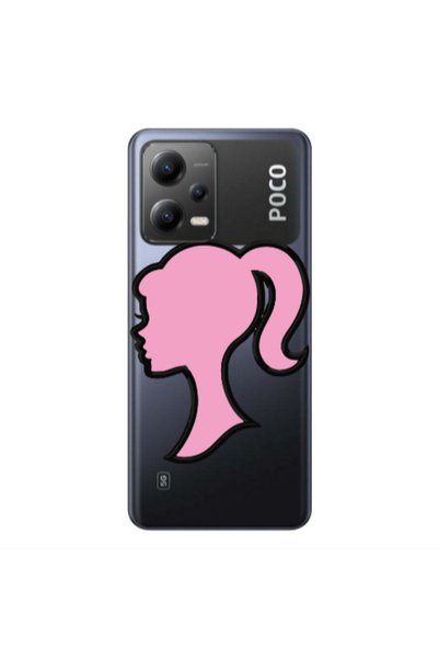 Other Xiaomi Poco X5 Line girl Transparent Silicone TPU Θήκη