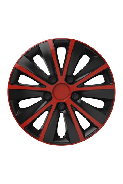 AUTOMAX Set capace roti 13 inch Versaco Rapide, Rosu si Negru