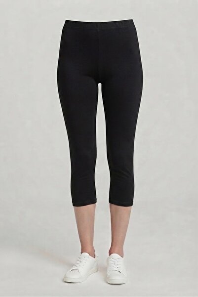 NACAR STORE Women's Elastane Lycra Combed Cotton Below Knee Capri Tights
