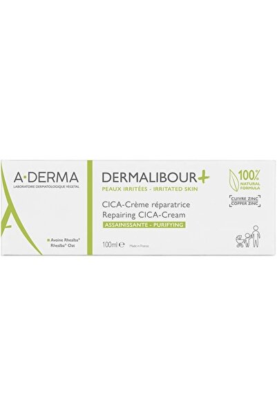 A-DERMA ADERMA Dermalibour Επανορθωτική Κρέμα Cica 100 ML