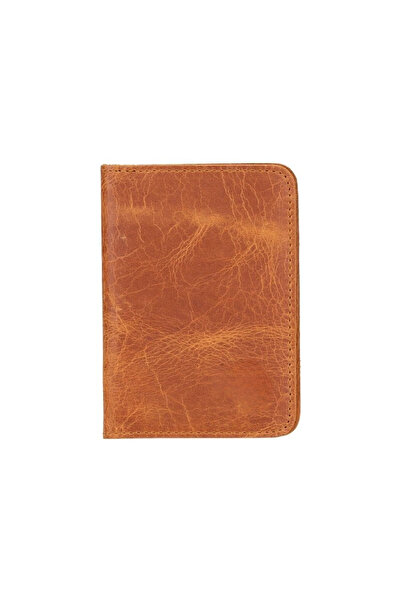 Mercansa Enrico Slim Leather Card Holder TN11 Caramel