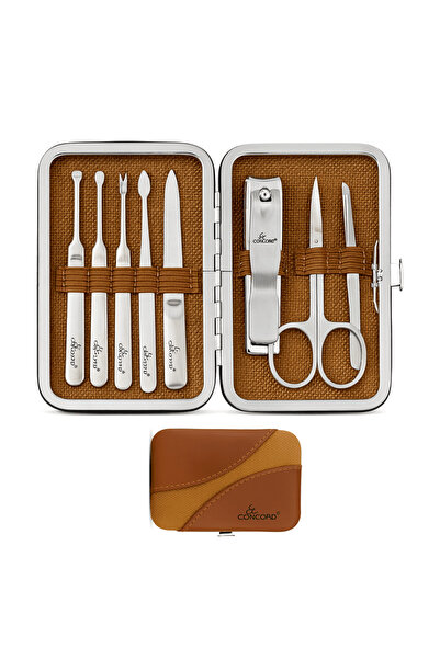 iqraafashion Concord 8-in-1 Stainless Steel Manicure & Pedicure Kit | Travel ...