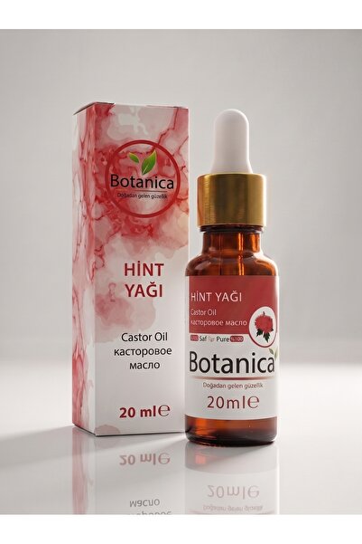 botanica 100% Pure Cold Pressed Castor Oil 20 ml – Strengthening Oil for Eyeb...