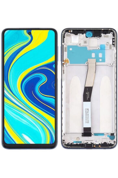OEM Οθόνη με μηχανισμό αφής και πλαίσιο για Redmi Note 9s Redmi Note 9 Pro Γκ...